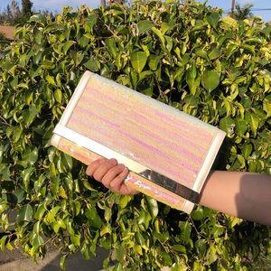 NEW‼️ Liliana Satchel and Handbag in White Sequins